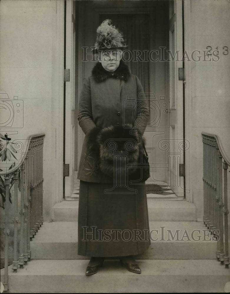 1920 Press Photo Mrs A Mitchell Palmer Wife of Attorney General