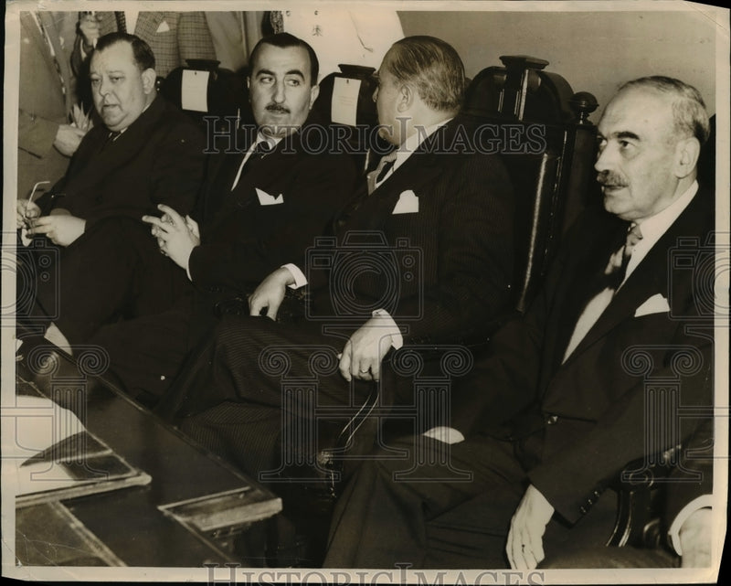 Load image into Gallery viewer, 1951 Press Photo UN Economic &amp; Social Counsel Hernana Santa Crus Chile Ambassado
