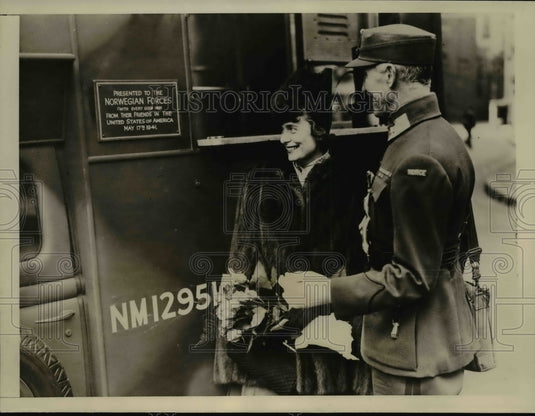 1941 Press Photo Mrs Anthony Drexel Biddle Wife of US Minister to Netherlands