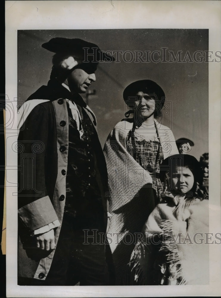 1938 Press Photo Marietta Residents Rehearse for Northwest Territory Pageant