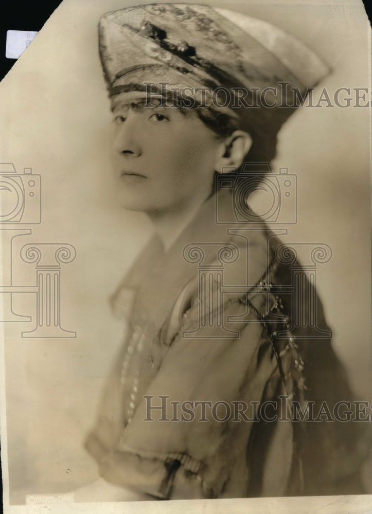 Press Photo Madame Clemenceau Jacquemaire Daughter of French War Premier