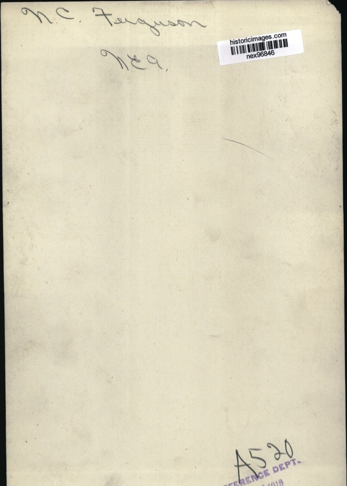 1918 Press Photo Ferguson of North Carolina - nex96846