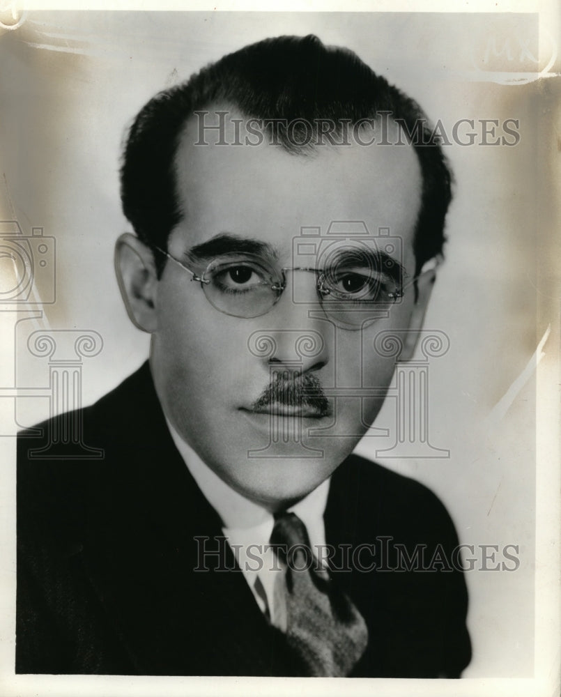1936 Press Photo Eruo Ropee Conductor - nex96868