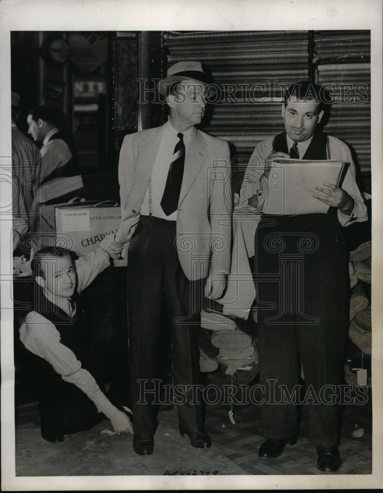 1938 Press Photo Actor Lee Tracy in Idiot's Delight London Production