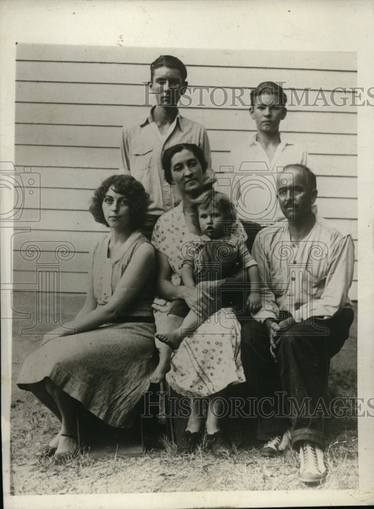 1929 Press Photo Church of Divine Sentence of Joshua Claim 2 Year Old 2nd Messia