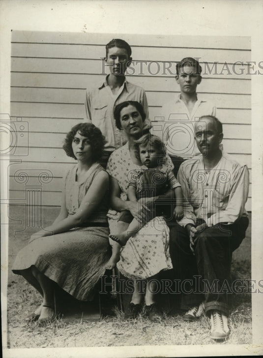 1929 Press Photo Church of Divine Sentence of Joshua Claim 2 Year Old 2nd Messia