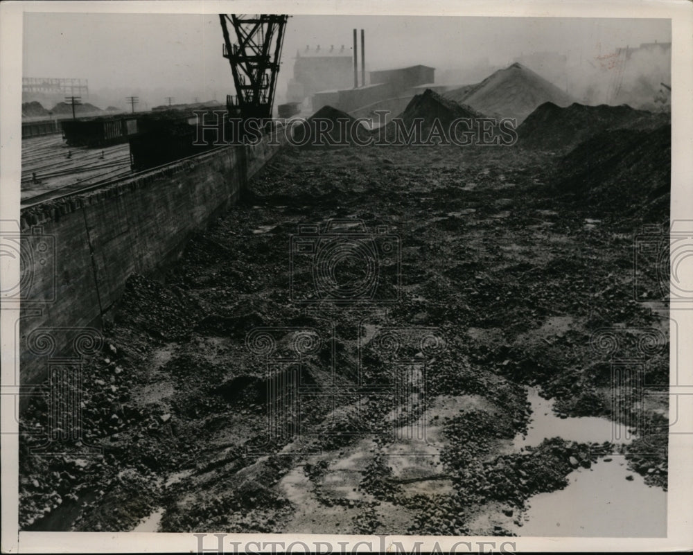 1941 Press Photo Republic Steel Corrigan McKinney Plant Cleveland Ohio in Strike