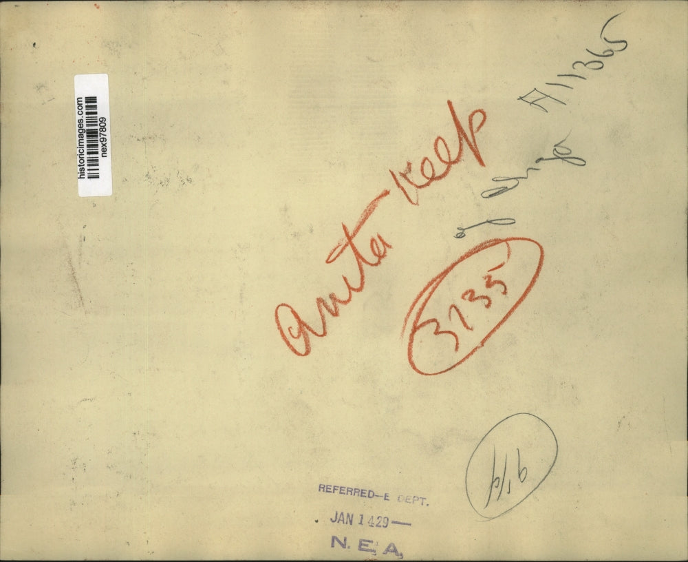 1929 Press Photo Anita Keep of Chicago - nex97809