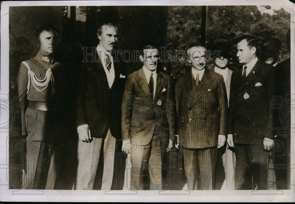 1931 Press Photo Mr Russell Boardman & Mr John Polando American Pilots