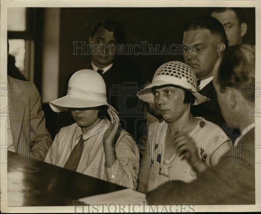 1932 Press Photo Reverend Print, Elizabeth & Helen Baxter