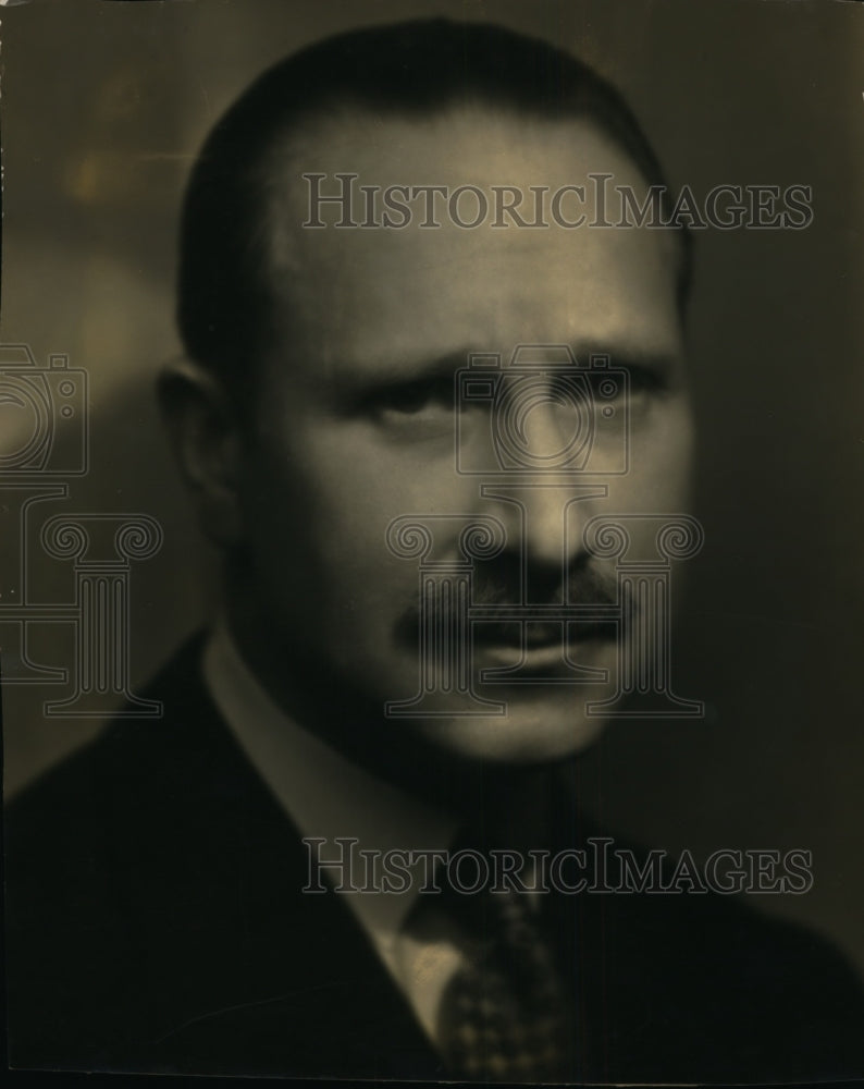 1937 Press Photo Alfred Bossom Noted English Architect