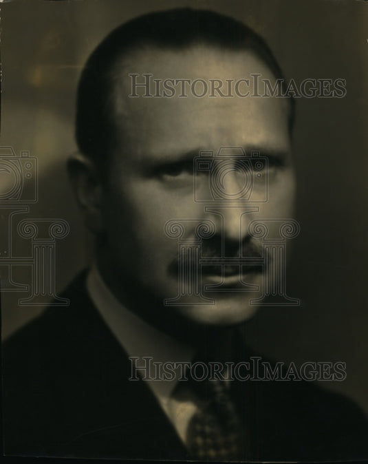 1937 Press Photo Alfred Bossom Noted English Architect