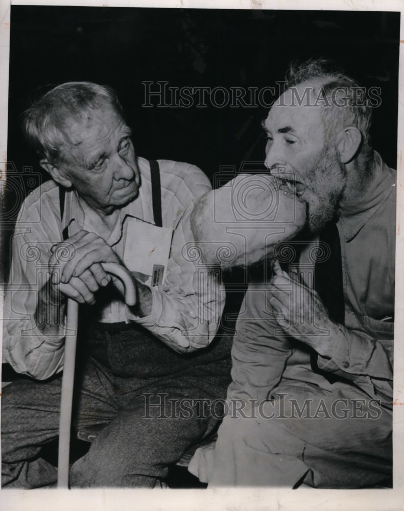 1947 Press Photo Sedalia Missouri State Fair, AW Way & Albert Trautwein