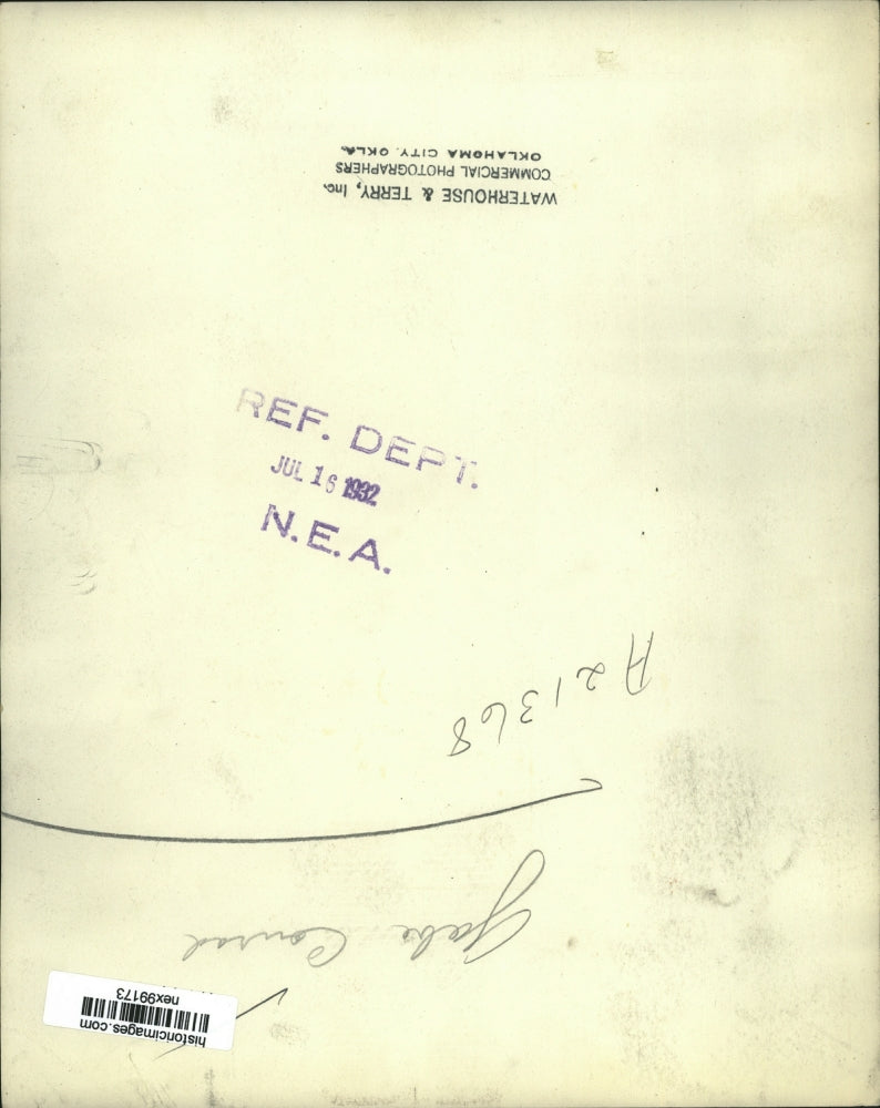 1932 Press Photo Gabe Conrad - nex99173