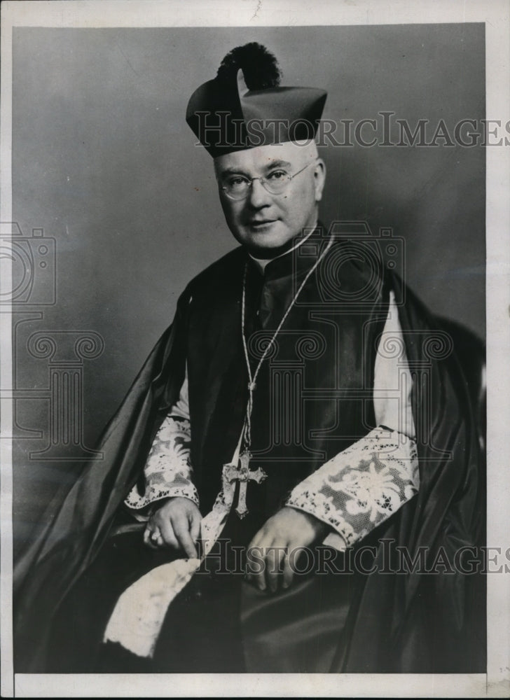 1935 Press Photo Archbishop of New York Francis J Spellman - ney00245