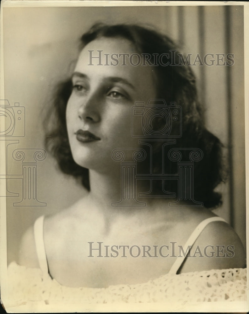 1940 Press Photo Barbara Brown Queen of National Cherry Festival in Traverse Cit