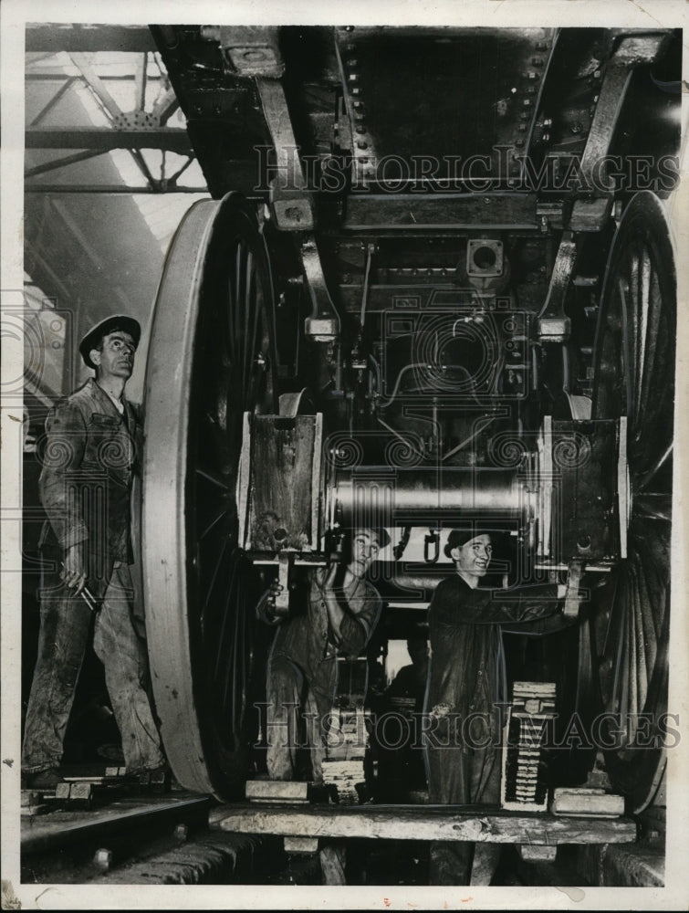 1932 Press Photo Super Express Locomotive Constructed at Hampshire England
