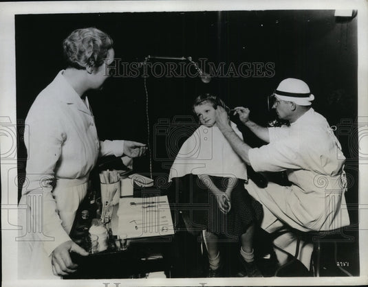 1934 Press Photo Marion Davies Clinic Founded by Movie Star in California