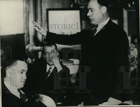 1931 Press Photo Mayor Ray T Miller of Cleveland Ohio