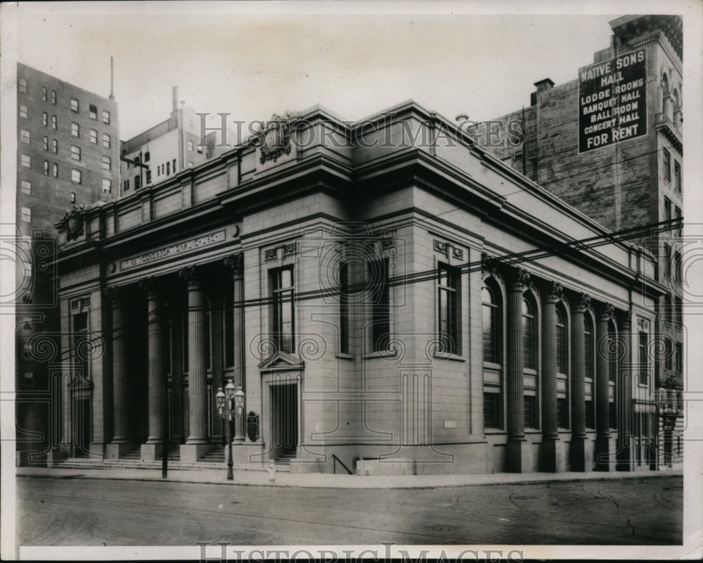 1938 Press Photo 1st Congregational Methodist Church After Merger in San Franci
