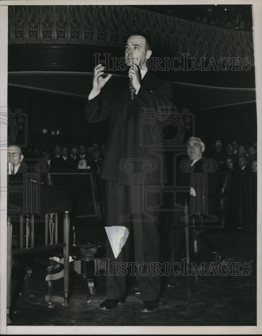 1938 Press Photo John Cashmore Before Being Ousted as City Council Chairman