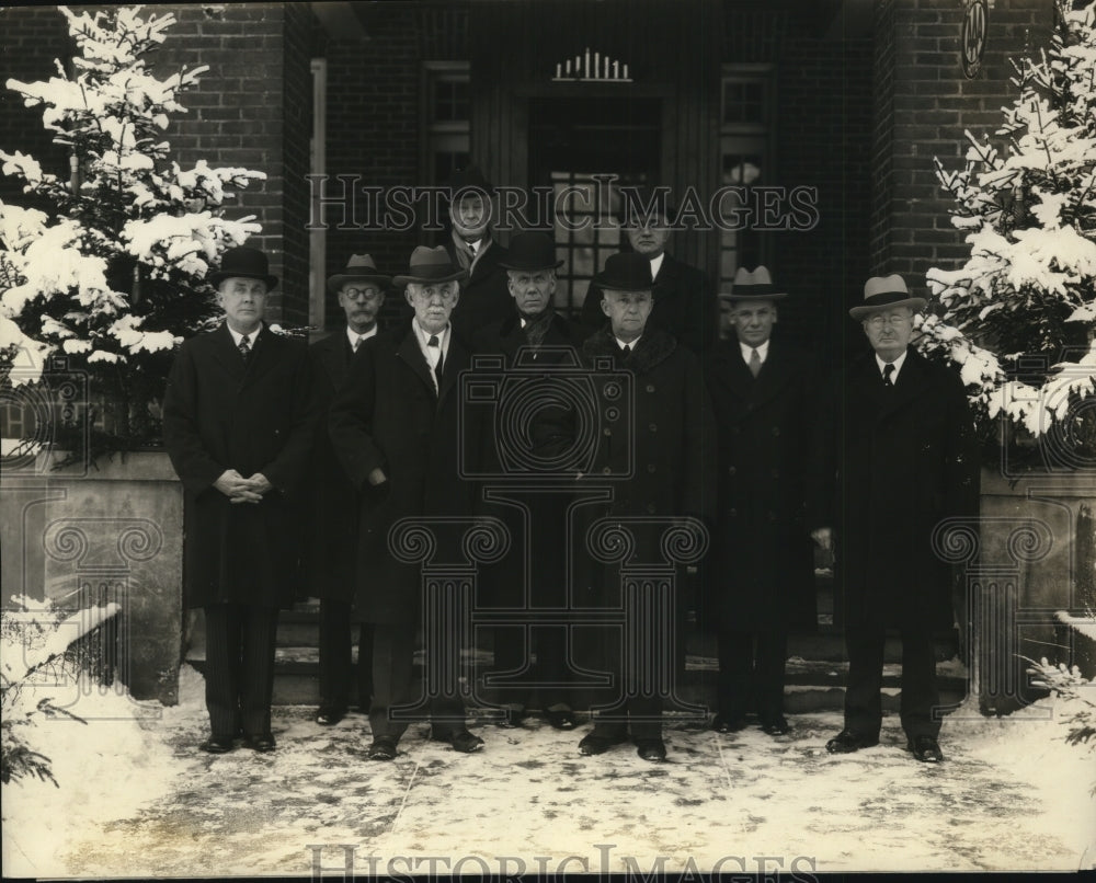 1930 Press Photo Senator Frank L Greene's Funeral Nations Representative Attend