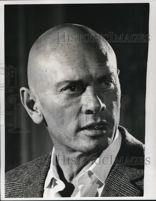 1969 Press Photo Yul Brynner in "The King and I" - ney12018- Historic Images