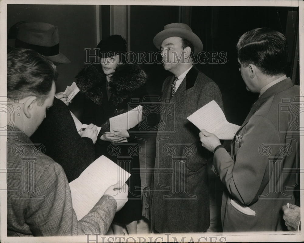 1941 Press Photo Sarah V. Montgomery of American Peace Mobilization, Attorney