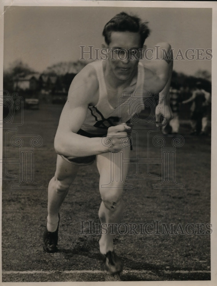 1950 Press Photo Ohio Runner / Dashman Jim LaPash - ney13910- Historic Images