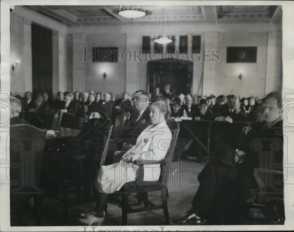 1934 Press Photo Opening of Dr. Alice Wynekoop Murder Trial, Chicago - ney13989