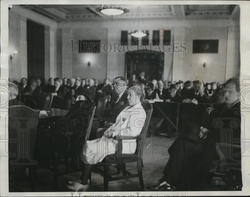 Load image into Gallery viewer, 1934 Press Photo Opening of Dr. Alice Wynekoop Murder Trial, Chicago - ney13989
