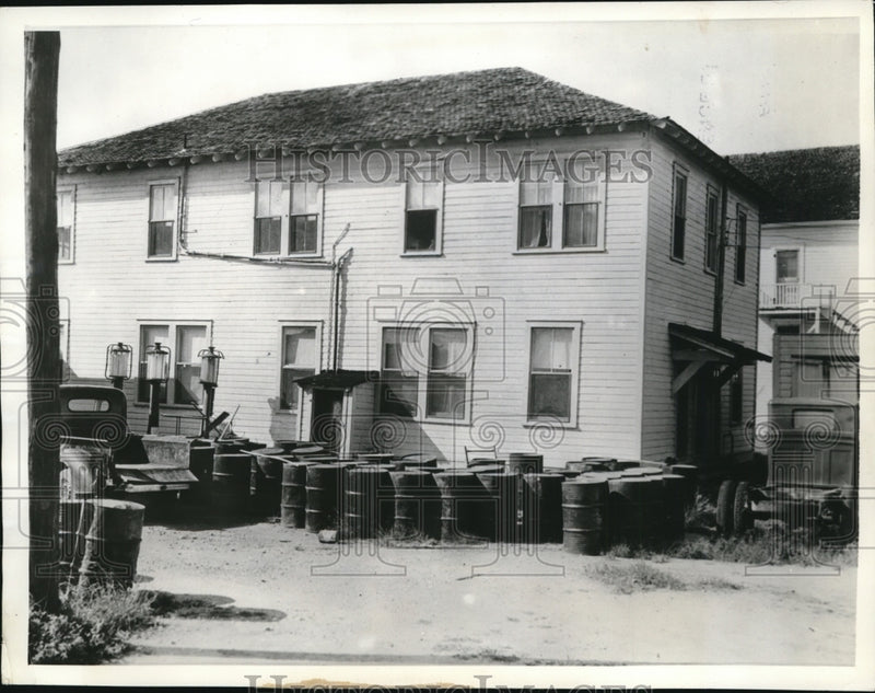 Load image into Gallery viewer, 1938 Press Photo Home of Kidnapped Florida Boy James Bailey Cash Jr. - ney14078
