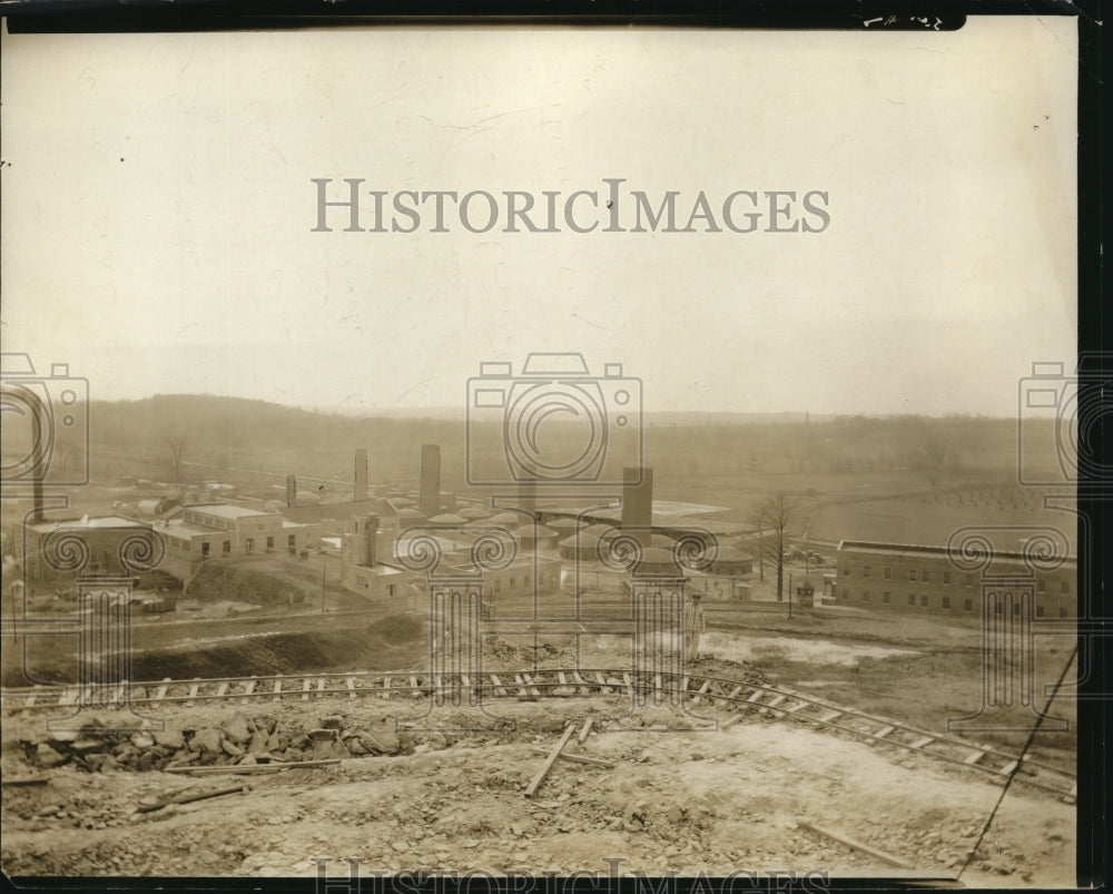 1931 Press Photo General View Of The Junction City State Buck Plans - ney14724