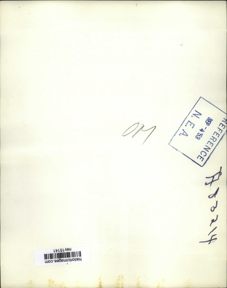 1953 Press Photo Adlai Stevenson Returning from 5 Month World Tour - ney15141