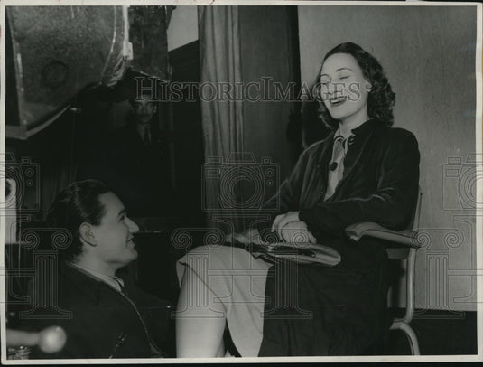1939 Press Photo Students Rehearsing at Italy Movie School - ney15311