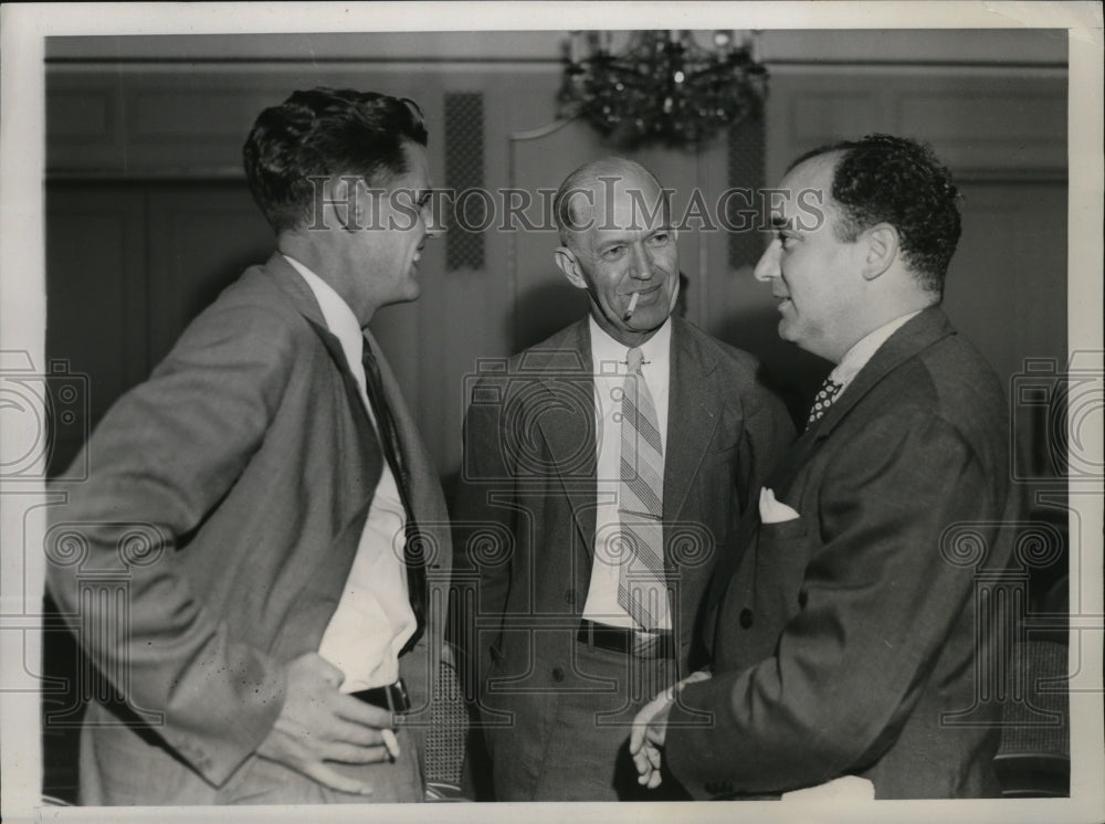 1939 Press Photo Attendees of WPA Conference in Chicago - ney16013