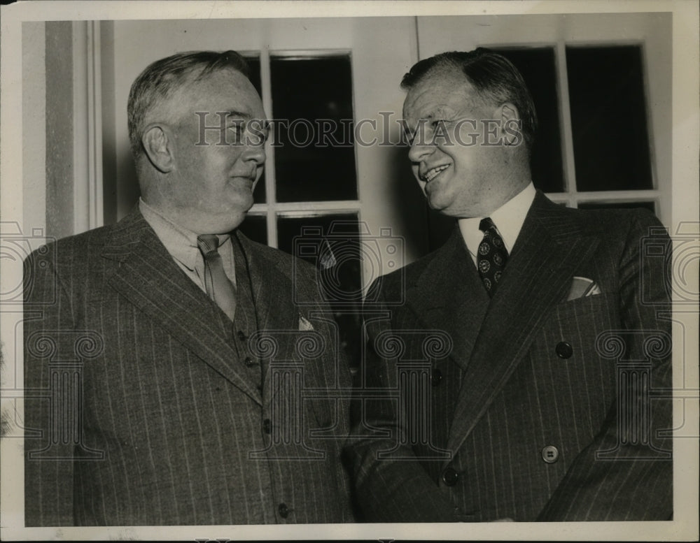 1938 Press Photo California State Officials at White House - ney16015