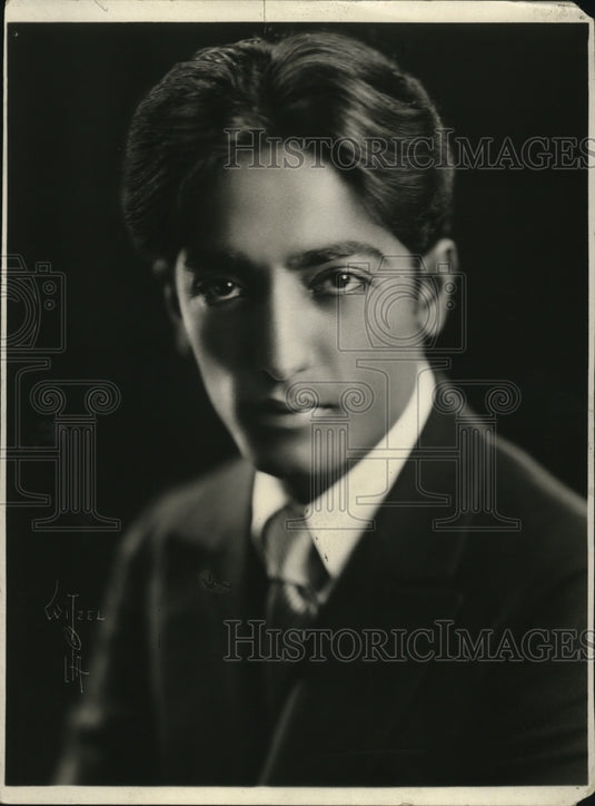 1925 Press Photo J. Krishnamurti, Hailed as "New Redeemer" by Theosophists- Historic Images