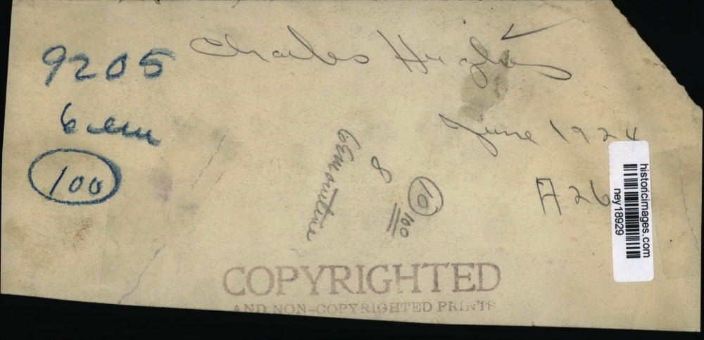 1924 Press Photo Charles Evans Hughes Portrait - ney18929