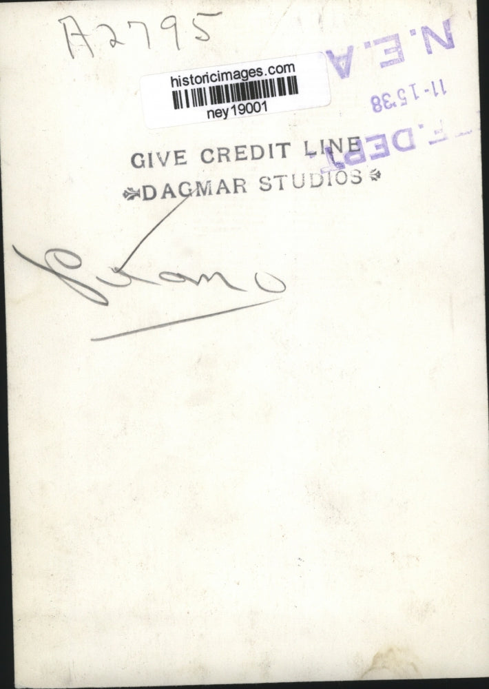 1938 Press Photo Two Men at Piano - ney19001