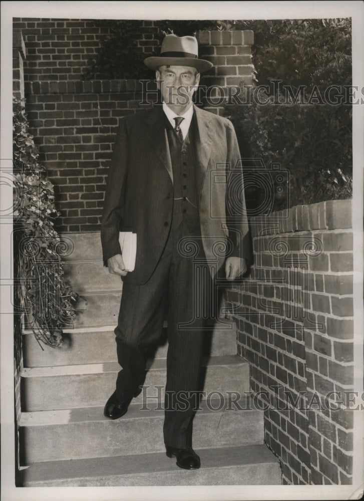 1938 Press Photo U.S. Supreme Court Justice Harlan F. Stone on 66th Birthday