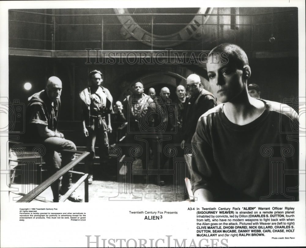 1995 Press Photo Sigourney Weaver in Fox's "Alien" - ney23539