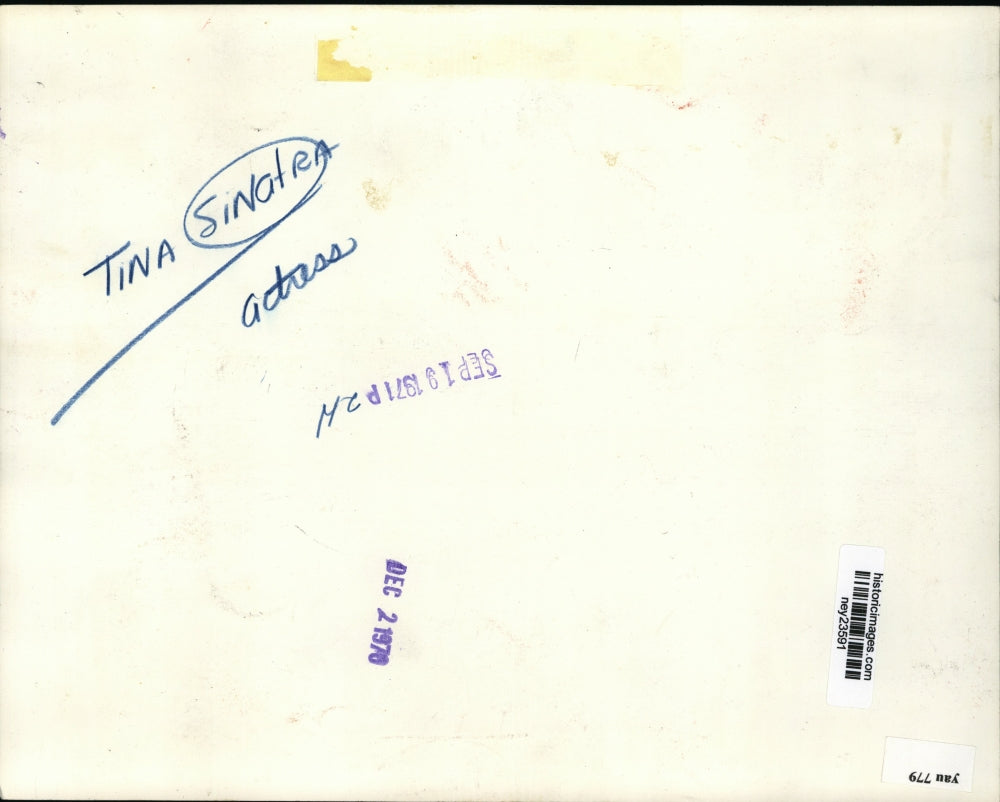 1970 Press Photo Actor Robert Wagner, Tina Sinatra board Flight in Los Angeles