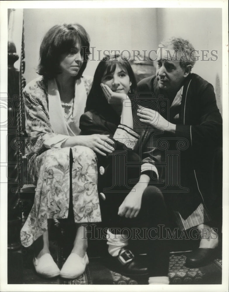 1992 Press Photo Jill Eikenberry, Alison Tucker, Michael Tucker in "L.A. Law"