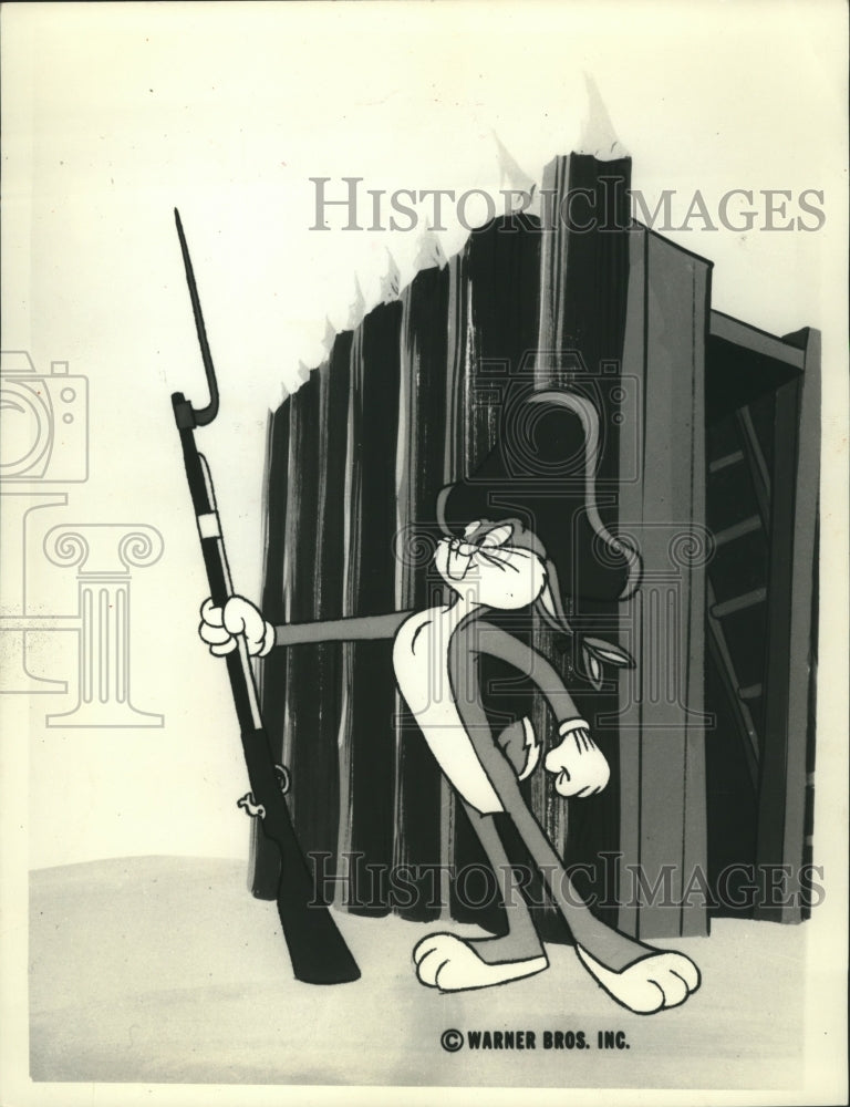 Load image into Gallery viewer, 1988 Press Photo "Bugs Bunny All-American Hero" TV Special - ney23889
