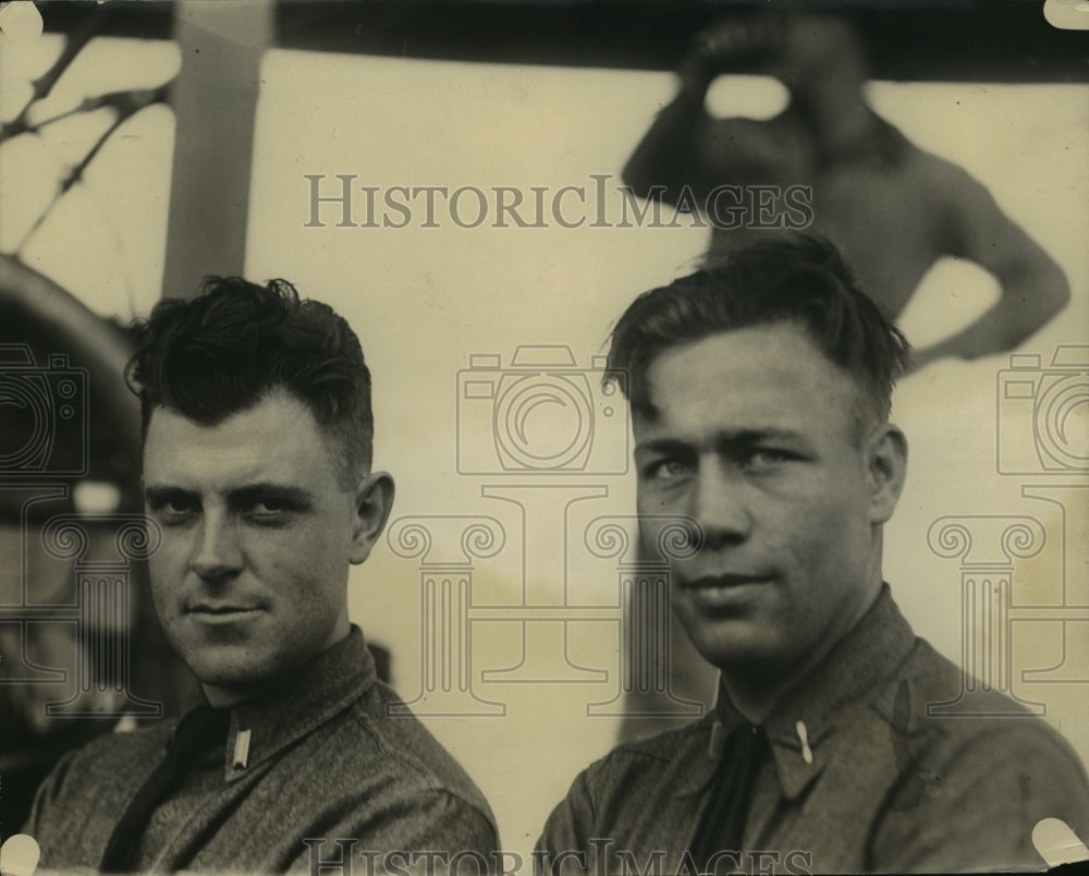 1922 Press Photo Lt Don L Hutchins & Lt OG Anderson - ney24384