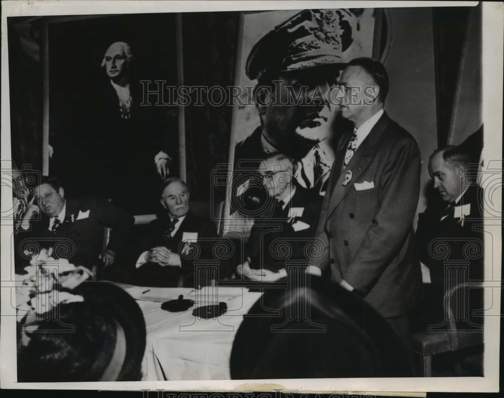 1948 Press Photo Joseph Choate Chairman of California McArthur for Pres Clubs
