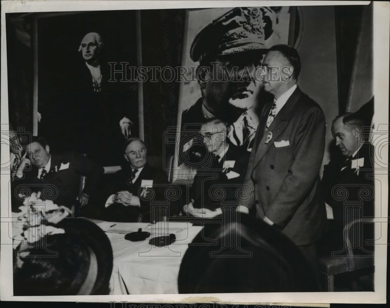 Load image into Gallery viewer, 1948 Press Photo Joseph Choate Chairman of California McArthur for Pres Clubs
