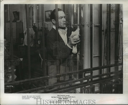 1958 Press Photo Scene From "Paris Holiday" Starring Bob Hope - ney24869