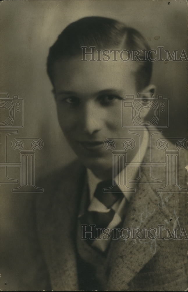 1934 Press Photo Jerry Vidro, A.B.C. Singles Champion - ney25218